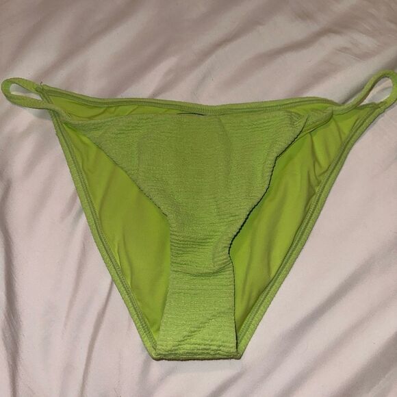 NWT Topshop Neon Green Bikini Bottoms Size 10 - Picture 8 of 10